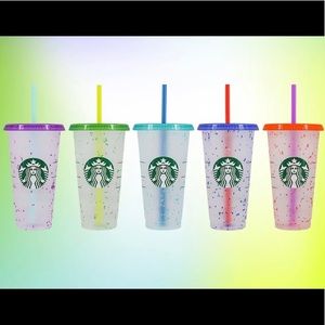 Starbucks Color Change Cup Confetti Collection 21